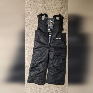 Arctix Black Insulated Bib Overalls for Winter